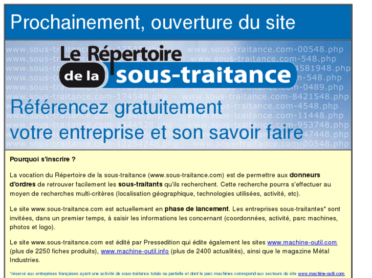 www.sous-traitance.com