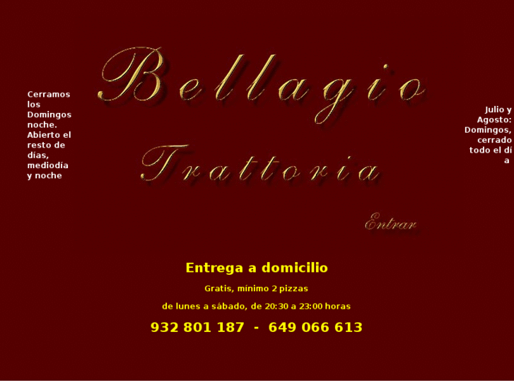 www.trattoriabellagio.es