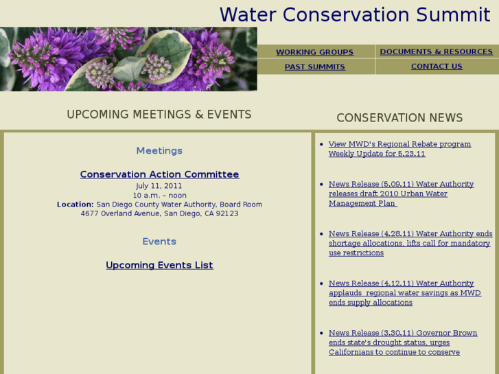 www.waterconservationsummit.com