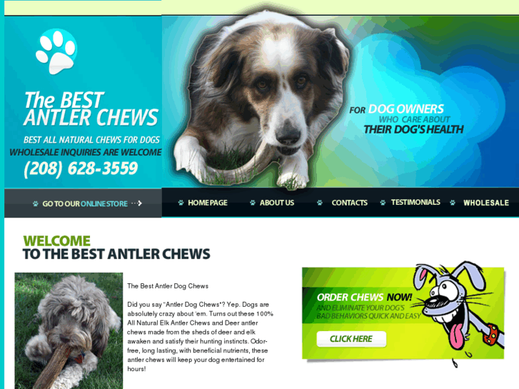 www.antler-dog-chews.net