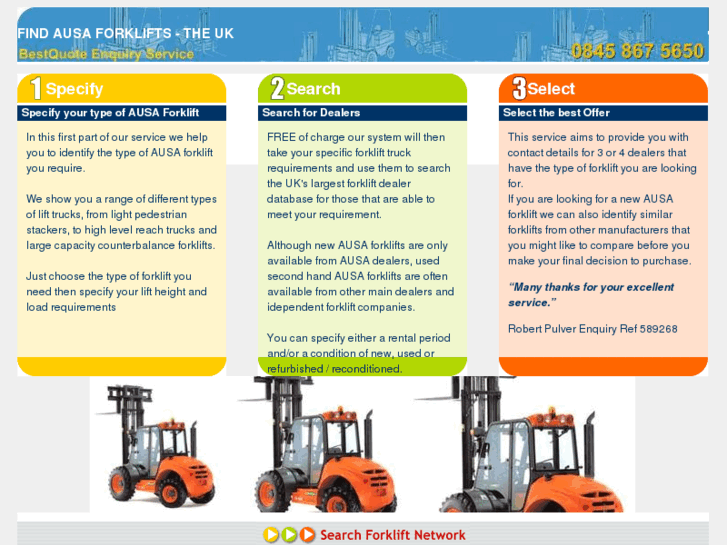 www.ausa-forklift-trucks.co.uk