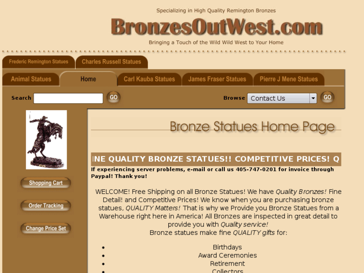 www.bronzesoutwest.com