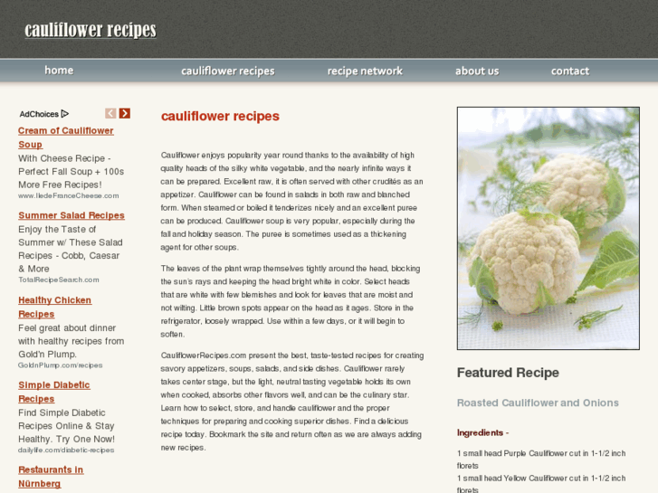 www.cauliflowerrecipes.com