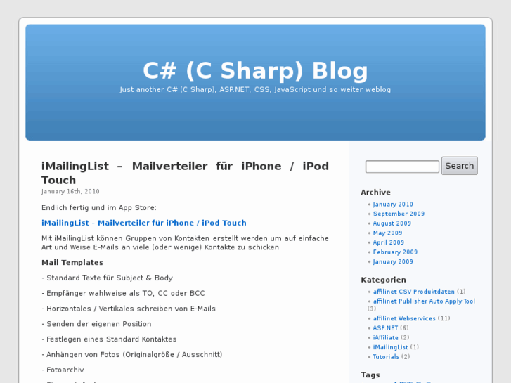 www.csharpblog.de