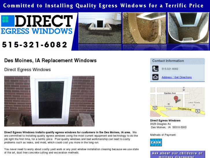 www.directegresswindowsofiowa.com