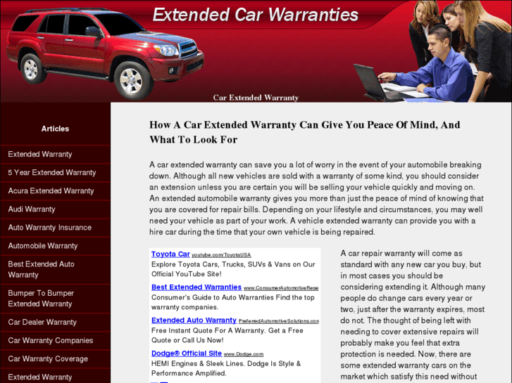 www.extendedcarwarrantyadvice.com