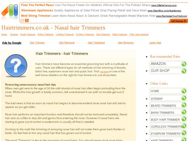 www.hairtrimmers.co.uk