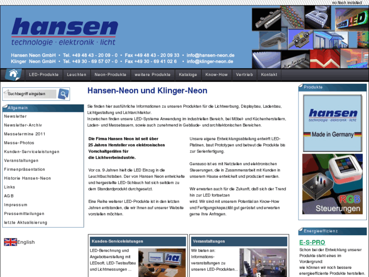 www.hansen-led.net