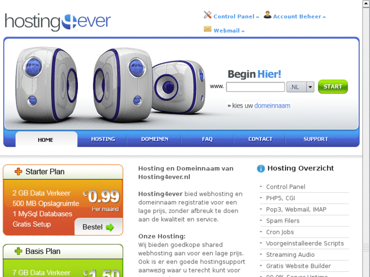 www.hosting4ever.nl