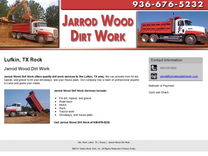 www.jarrodwooddirtwork.com