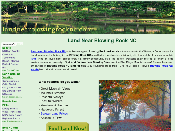 www.landnearblowingrocknc.com