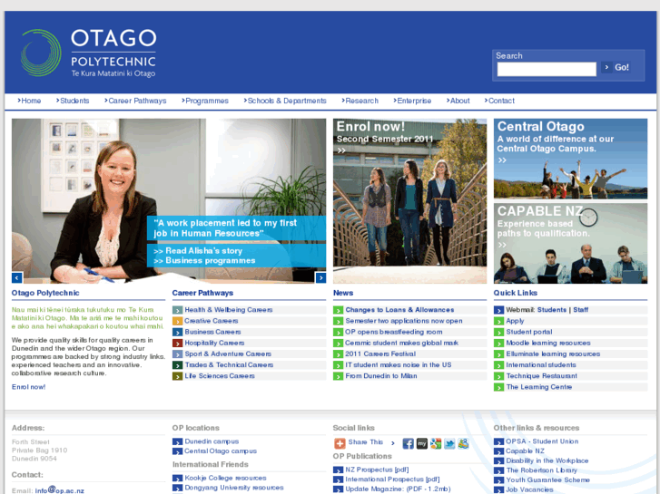 www.otagopolytechnic.ac.nz