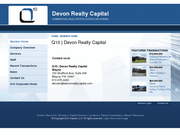 www.q10devonrealtycapital.com