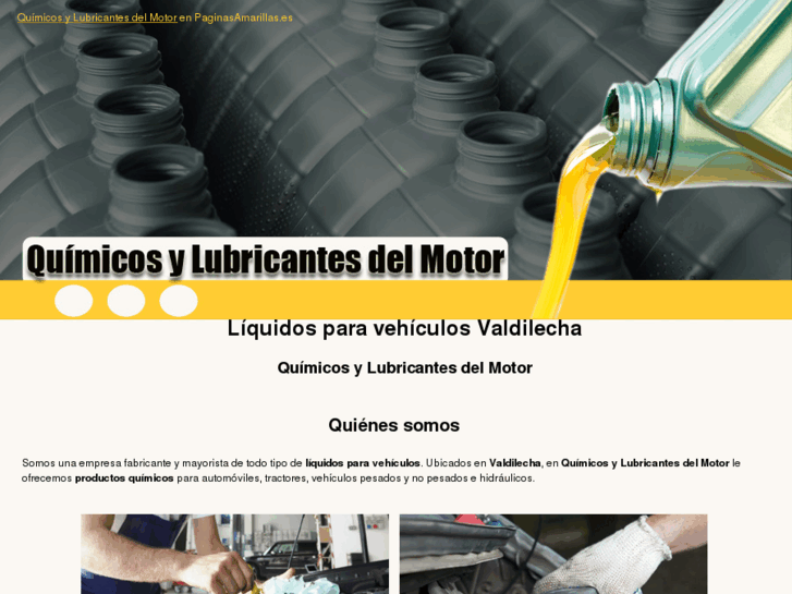 www.quimicosylubricantesdelmotor.com