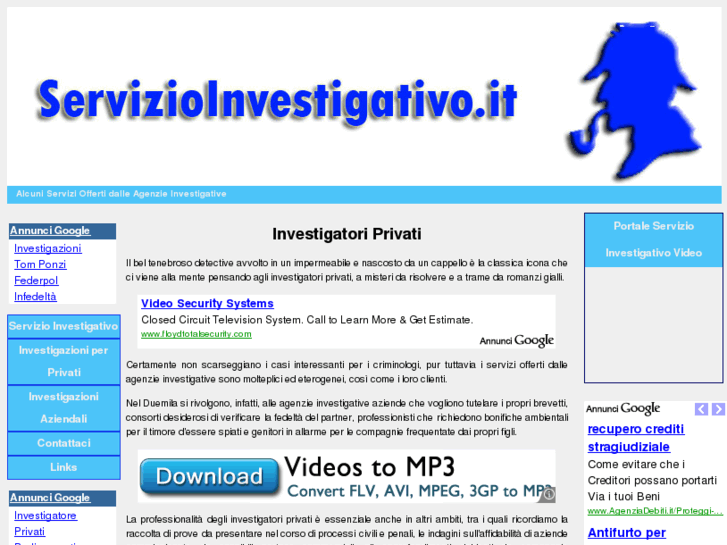 www.servizioinvestigativo.it