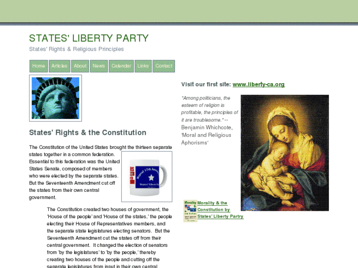 www.stateslibertyparty.com