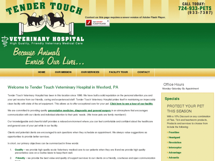 www.tendertouchvethosp.com