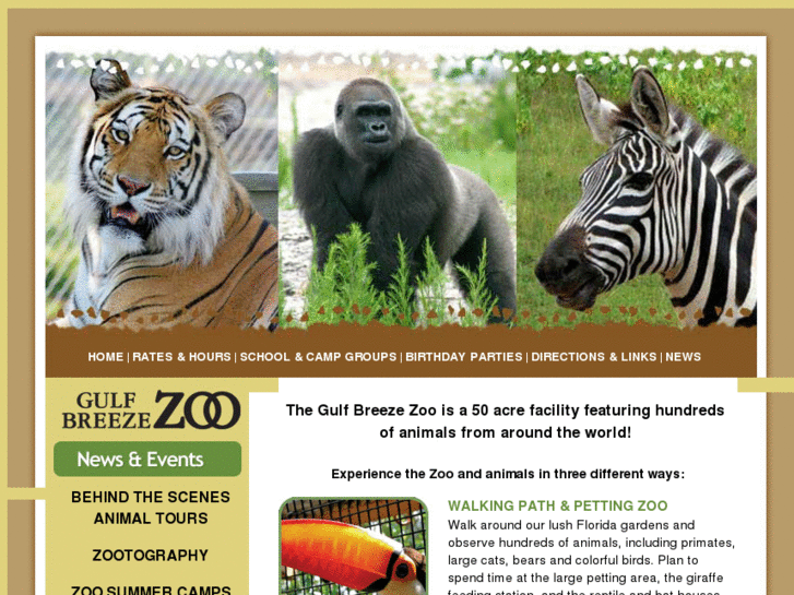 www.thegulfbreezezoo.com