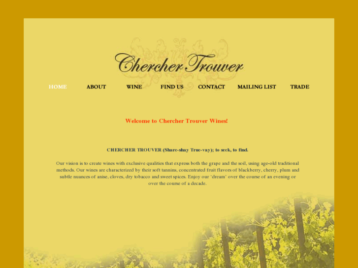 www.trouverwines.com