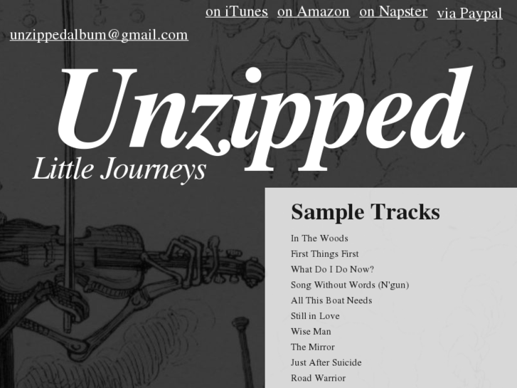 www.unzippedalbum.com