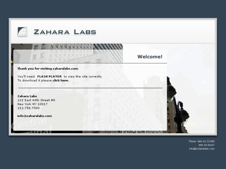 www.zaharalabs.com