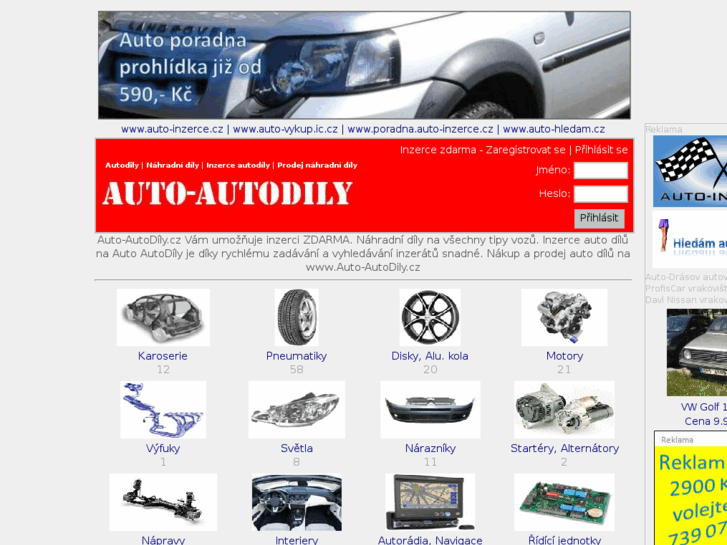 www.auto-autodily.cz