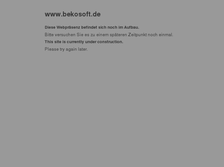 www.bekosoft.info