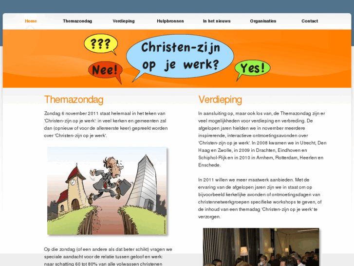 www.christenzijnopjewerk.nl