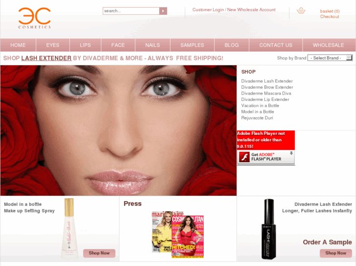 www.eccosmetics.com