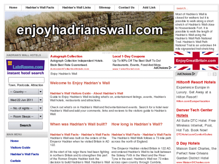 www.enjoy-hadrians-wall.com