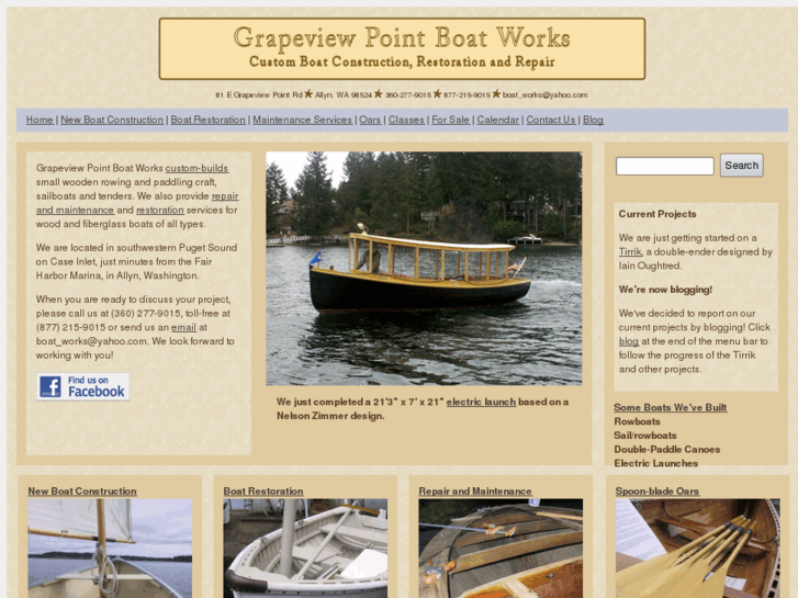 www.grapeviewpointboatworks.com