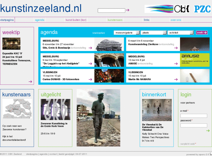 www.kunstinzeeland.nl