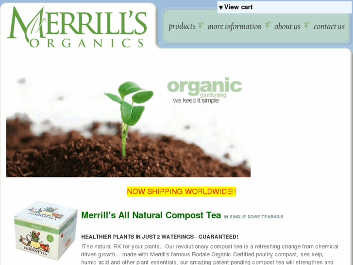 www.merrillsorganics.com