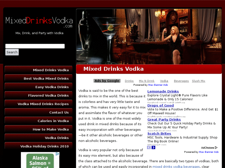 www.mixeddrinksvodka.com