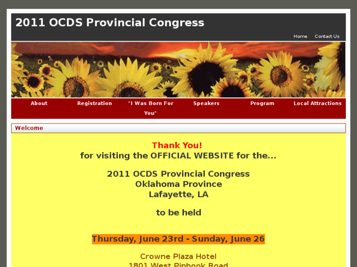 www.ocds2011congress.com