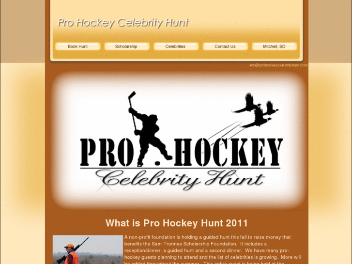 www.prohockeycelebrityhunt.com