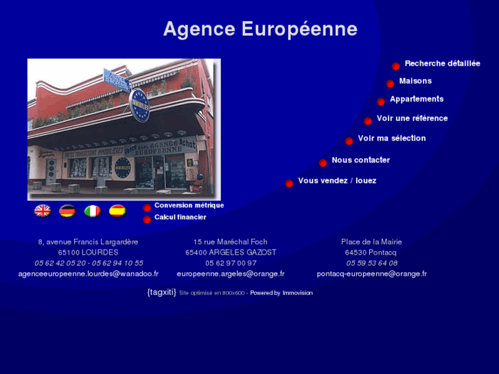 www.agenceeuropeenne.com