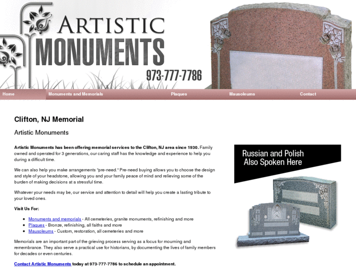 www.artisticmonumentsnj.com