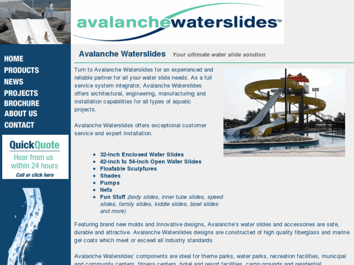 www.avalanchewaterslides.com