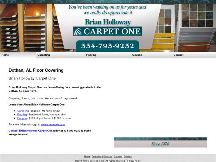 www.brianhollowaycarpetone.com