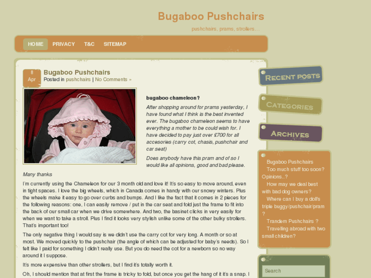 www.bugaboo-pushchairs.org