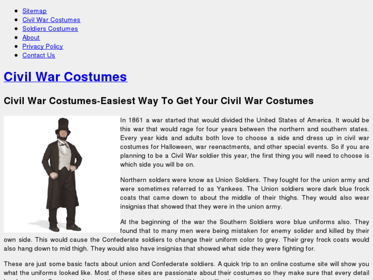 www.civilwar-costumes.org