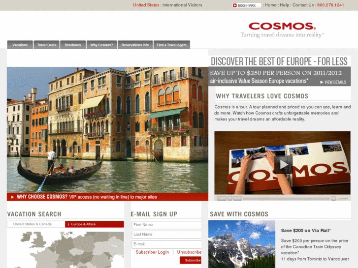 www.cosmosvacation.com