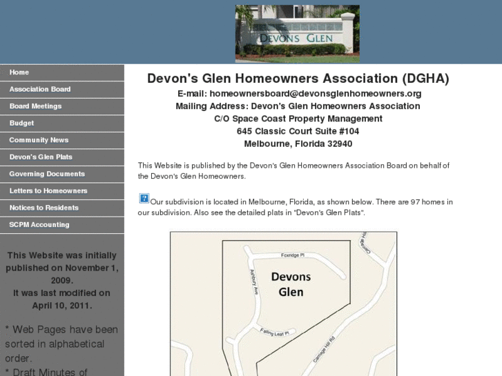 www.devonsglenhomeowners.org