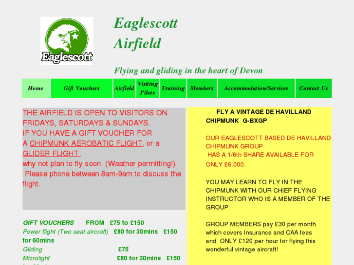 www.eaglescott-airfield.com