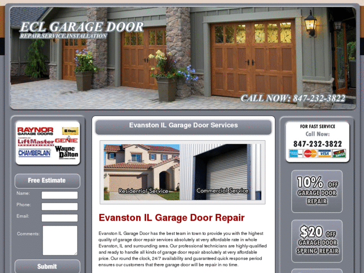 www.evanstonilgaragedoor.com