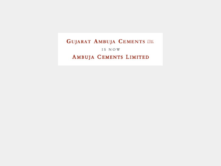 www.gujaratambuja.com