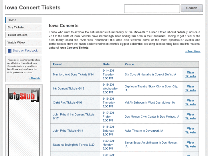 www.iowaconcerts.net