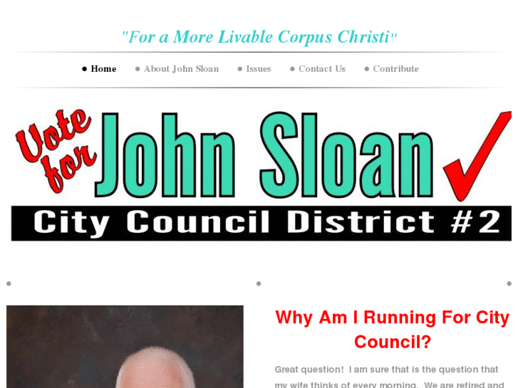 www.johnsloan4corpuschristi.com