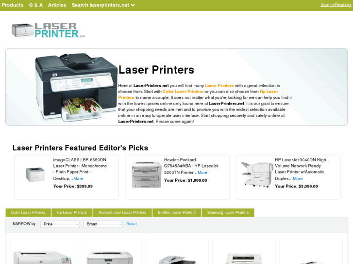 www.laserprinters.net